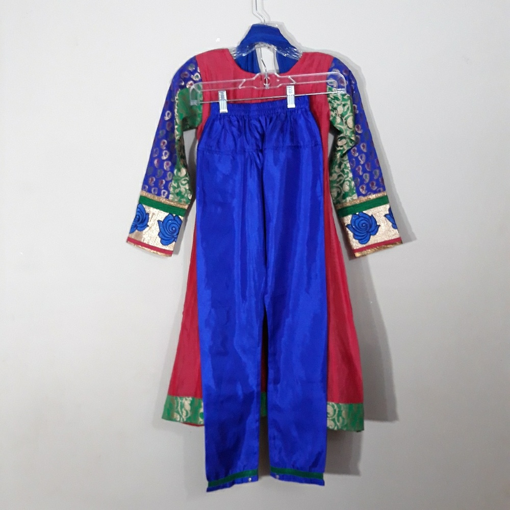 Indian Suit Salwar Punjabi Pants Dupatti scarf 30 - Picture 2 of 7